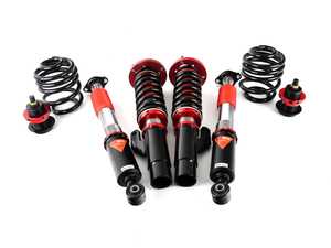 ES#3438312 - MMX2190 - MonoMAX Coilover Kit - Adjustable Dampening - Monotube coilovers that give full length adjustment, 40-level Dampening, and front camber plates! - GODSPEED - BMW