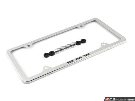 ES#2818151 - 82120042709 - LASER SLIMLINE PLATE - POLIS  - Genuine BMW - BMW