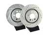 ES#3155172 - EBR615XPR - Front Cross-Drilled and Slotted Evolution Rotors - Pair (280x22) - Zinc coated performance rotors - Power Stop - Volkswagen