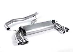 ES#4159453 - SSXVW403 - Valved Cat-Back Exhaust System - Non-Resonated - Get that Exhaust tone you've been looking for! Features 3" construction with quad polished round GT-100 tips. - Milltek Sport - Volkswagen