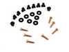 ES#2158157 - 1H0898001 - Front Fender Liner Hardware Kit - Complete hardware kit to secure one fender liner - Genuine Volkswagen Audi - Volkswagen