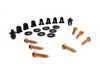 ES#2158157 - 1H0898001 - Front Fender Liner Hardware Kit - Complete hardware kit to secure one fender liner - Genuine Volkswagen Audi - Volkswagen