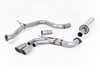 ES#4159551 - SSXVW339 - 3" Cat-Back Exhaust System - Resonated - Get that Exhaust tone you've been looking for! Features 3" construction with dual titanium tips. - Milltek Sport - Volkswagen