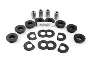 ES#2651541 - PFR57-509Bx4 - Race Polyurethane Rear Upper Link Inner Bushings - Improves handling and control - Upgrade to a more engaging driving experience - Powerflex Black Series - Porsche