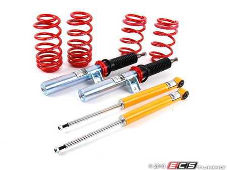 ES#1928164 - 54766 - Street Performance Coilover Kit - Unrivaled comfort and performance. Average lowering of 1.25"-2.0"F 1.25"-2.5"R - H&R - Volkswagen
