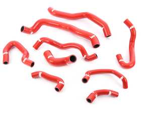 ES#2598865 - FMKCA4B8red - Silicone Coolant Hose Kit - Red - (NO LONGER AVAILABLE) - Replace your stock rubber hoses with silicone - Forge - 