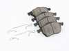 ES#3463378 - Z26-687A - Z26 Extreme Front Brake Pad Set - Carbon fiber and ceramic hybrid that resists fade to 1500 degrees. - Power Stop - Audi Volkswagen