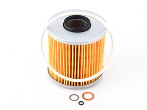 ES#3676555 - 11421727300 - Oil Filter - Priced Each - Fits engines with aluminum oil filter housing - Hengst - BMW