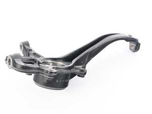 ES#414453 - 7L0407257A - Front Steering Knuckle - Left - Also referred to as the spindle or wheel bearing housing - Genuine Volkswagen Audi - Volkswagen