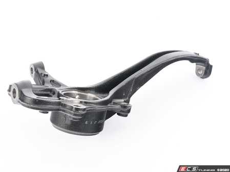 ES#414453 - 7L0407257A - Front Steering Knuckle - Left - Also referred to as the spindle or wheel bearing housing - Genuine Volkswagen Audi - Volkswagen