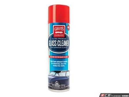 ES#4164202 - 10998KT - Foaming Glass Cleaner - 19oz - This cleaner foams on contact, allowing the solution to stay on the glass surface longer as it loosens dirt, grime, and bug splats. - Griot's - Audi BMW Volkswagen Mercedes Benz MINI Porsche
