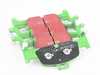 ES#4031329 - DP22290 - Front Greenstuff Performance Brake Pad Set - Designed as a mildly upgraded pad, great for an afternoon of sporty driving. - EBC - Audi