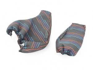 ES#4141560 - MTEC-COMBO46 - Shift Boot And E-Brake Boot With M Tech Pattern - Improve the styling of your BMW's interior with this e-brake and shift boot combo! - Condor Speed Shop - BMW