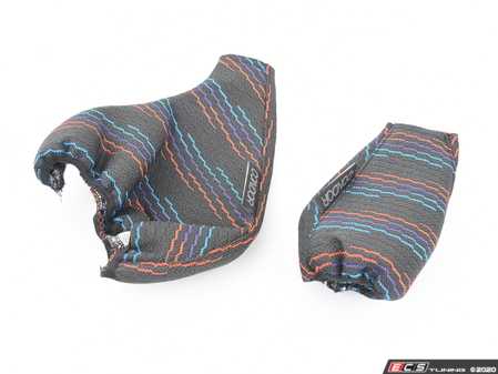 ES#4141560 - MTEC-COMBO46 - Shift Boot And E-Brake Boot With M Tech Pattern - Improve the styling of your BMW's interior with this e-brake and shift boot combo! - Condor Speed Shop - BMW