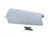 ES#4163598 - 51130053540 - Cover Column C Pillar Primed - Right - Black trim section that mounts between the glass - Genuine MINI - MINI