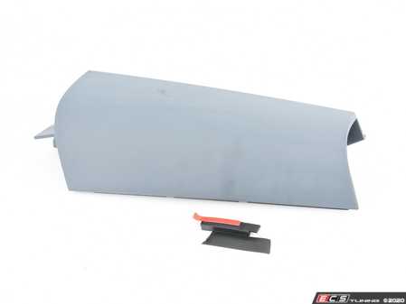 ES#4163598 - 51130053540 - Cover Column C Pillar Primed - Right - Black trim section that mounts between the glass - Genuine MINI - MINI