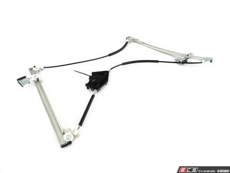 ES#3971018 - 1J3837461H - Power Window Regulator - Front Left - Includes metal mounting surface - Meyle - Volkswagen