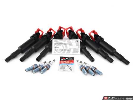 ES#4067002 - E9XUPIGSVKT3 - Ultimate Performance Ignition Service Kit - Includes coils, Brisk 1 stage colder plugs, and dielectric grease. - Assembled By ECS - BMW