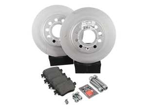 ES#2848051 - 5q0698451bRKT - Rear Brake Service Kit (272x10) - Featuring genuine rotors and pads - Genuine Volkswagen Audi - Volkswagen