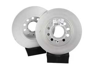 ES#4830570 - MK7145RBS4KT - Rear Brake Service Kit - Ultimate (272x10) - Genuine Rotors and Hardware Paired With ECS DD23 Ceramic Pads. - Assembled By ECS - Volkswagen