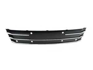 ES#2503184 - 4G8807287ET94 - Plate Filler - Glossy Black  - Replace the stock front license plate holder with this clean plate filler - Genuine Volkswagen Audi - Audi