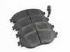 ES#4141469 - 8V0698151C - Low-Metallic Front Brake Pad Set - TRW Pro pad set featuring a copper-free low-metallic compound - TRW - Audi Volkswagen