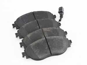 ES#4141469 - 8V0698151C - Low-Metallic Front Brake Pad Set - TRW Pro pad set featuring a copper-free low-metallic compound - TRW - Audi Volkswagen