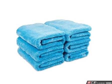 ES#4164125 - 14901 - Microfiber Plush Edgeless Towels, Set of 6 - The long, plush nap and edgeless design of these towels ensure nothing but supple microfiber touches your paint. - Griot's - Audi BMW Volkswagen Mercedes Benz MINI Porsche
