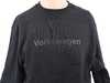 ES#4001709 - DRG002516BLKMD - Black Out Champion Sweatshirt - Medium - Black with Volkswagen word printed in black on front - Genuine Volkswagen Audi - Volkswagen