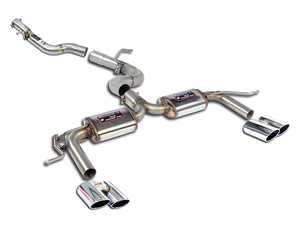 ES#4164628 - BY0-MK7R-CB-KT - 3" Performance Cat-Back Exhaust System - Setup up your exhaust system just the way you like it with this kit from Supersprint - Supersprint - Volkswagen