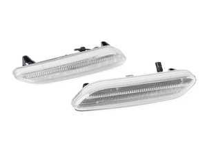 ES#4000074 - V-173301 - Clear Lens Amber Flash LED Turn Signal Set - Normal Flash - Replaces the stock turn signals with LEDS - Vinstar - MINI