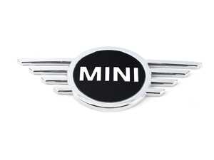 ES#4003687 - 51149447805 - Hood Emblem - Newer Design - Replace that faded or damaged chrome with new - Genuine MINI - MINI