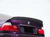 ES#4751326 - 028979TMS01EBKT - E46 M3 ABS Diffuser & ABS High Kick Rear Spoiler - Gloss Black ABS Styling package includes both the rear diffuser as well as the complimentary high kick trunk spoiler. - Enthusiast Bundles - BMW