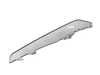 ES#74380 - 51117024775 - Upper Fog Light Cover - Left - Titan - Located in the front bumper - Genuine BMW - BMW