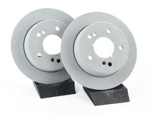 ES#2738433 - 202423001264KT - Rear Brake Rotors - Pair - Includes left and right rear brake rotors - Genuine Mercedes Benz - Mercedes Benz