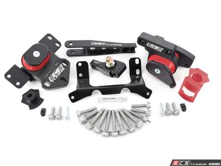 ES#3111653 - 016372ECS0102KT -  ECS Performance Drivetrain Mount Kit - Includes ECS Performance Pendulum Mount, Subframe Insert, Engine and Trans Mounts & Installation Hardware - ECS - Audi Volkswagen