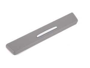 ES#1906707 - 51459229093 - Cup Holder Trim - Left - Grau/Gray. Features a chrome trim piece - Genuine BMW - BMW