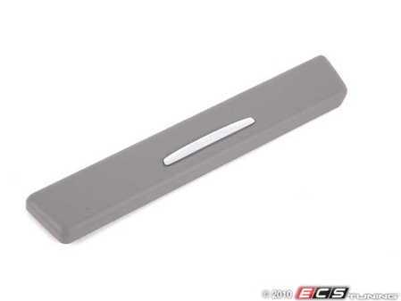 ES#1906707 - 51459229093 - Cup Holder Trim - Left - Grau/Gray. Features a chrome trim piece - Genuine BMW - BMW