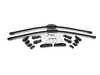 ES#3137076 - 9706865KT - SI-Tech Silicone Wiper Blade Set - Featuring durable silicone construction - PIAA - Volkswagen Mercedes Benz