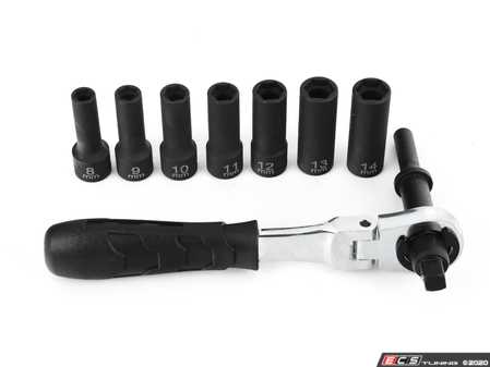 ES#4007078 - CTA1000 - 8 Pc Vibroshock Socket Kit - Removes frozen or rusted screws, nuts, bolts or plugs without damage. - CTA Tools - Audi BMW Volkswagen Mercedes Benz MINI Porsche