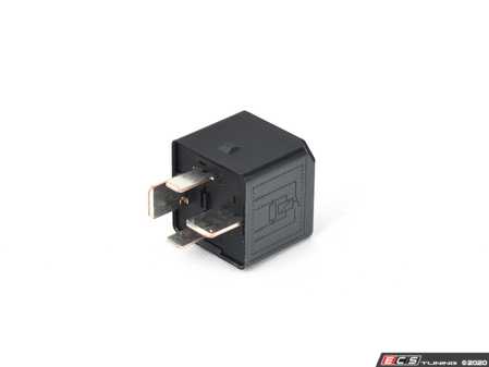 ES#2673172 - 61366901469 - RELAY, MAKE CONTACT, BLACK - Genuine MINI - 