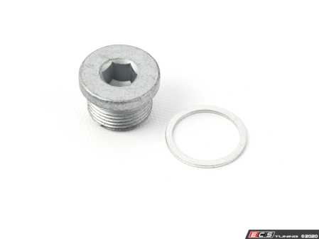 ES#2652102 - 07119905146KT - Oil Drain Plug - Includes crush washer. - Genuine BMW - BMW