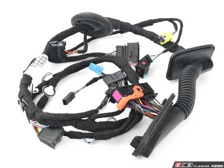 ES#2085686 - 5C0971120D - Front Door Harness - Left - Often damaged from door movement causing electric components in the door to become inoperable - Genuine Volkswagen Audi - Volkswagen