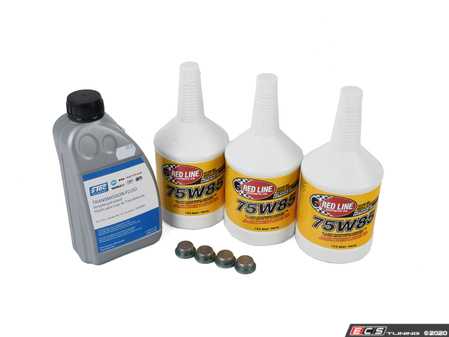 ES#4159666 - F3XAWDFDKT3 - xDrive system Service Kit   - Includes fluid fill and drain plugs for front and rear differential and transfer case - Assembled By ECS - BMW