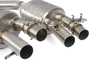 ES#3709325 - CBK0009 - APR Catback Exhaust System - Non-Resonated (Without Center Muffler) - Dual 2.78" T304 stainless to quad 2.5" mandrel-bent brushed tubing - The APR Catback Exhaust System personalizes your vehicles looks, sound and performance! - APR - Audi