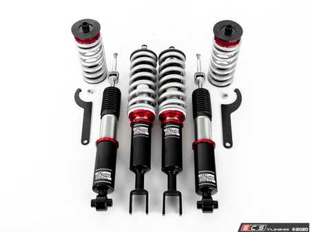 ES#3624746 - 027966ECS01 - Adjustable Damping Performance Coilover System - Audi B6/B7 A4/S4 - Take control of your ride while going low with our sport-tuned coilover system! - ECS - Audi