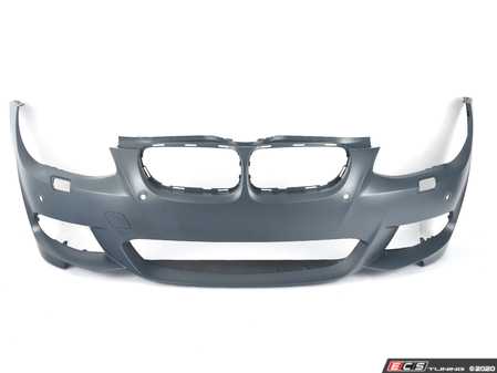 ES#3706506 - 0ecse92mtecftlci - M-Sport Style Front Bumper Conversion - New M-Sport style front bumper, primed and ready for paint - ECS - BMW