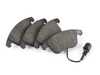 ES#3143607 - 5N0698151A - Front Brake Pad Set  - Aftermarket pads for a stock feel - Jurid - Audi Volkswagen