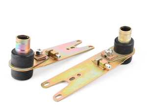ES#3603906 - S-08019 - Rennline EZ-Adjust Rear Spring Plates - Pair - Adjustable rear spring plates with pre-installed HD bushings - Rennline - Porsche