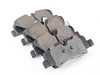 ES#3988470 - HB837B.621 - Rear HPS 5.0 Performance Brake Pad Set - Next generation high performance street brake pad offering greater stopping power and pedal feel, with very low dust and noise - Hawk - MINI